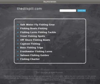 Thedilspill.com(Thedilspill) Screenshot