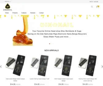 Thedinonail.com(DinoNail-Your Favorite Online Headshop For Quartz Banger,Dab Gear,Enail,Dab Rig,Bong,Titanium Nail,Carb Cap & More) Screenshot