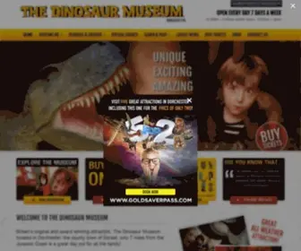 Thedinosaurmuseum.com(Attraction and days out in Dorset) Screenshot