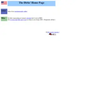 Thedirks.org(Dayton Common Home Web Server) Screenshot