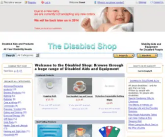 Thedisabledshop.com(The Disabled Shop) Screenshot