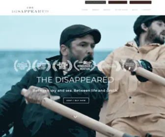 Thedisappearedthefilm.com(Thedisappearedthefilm) Screenshot