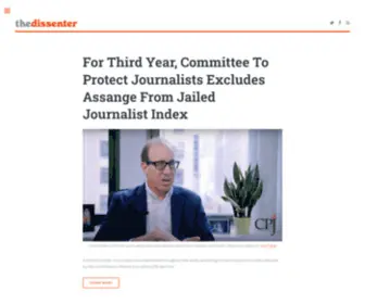 Thedissenter.org(The Dissenter) Screenshot