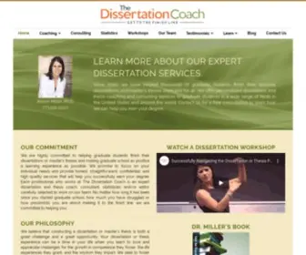 Thedissertationcoach.com(The Dissertation Coach) Screenshot