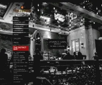 Thedistrictbarnyc.com(The District Bar) Screenshot