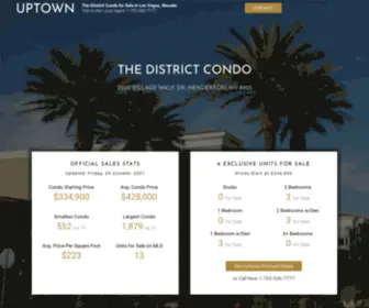 Thedistrictcondo.com(The District Condo Condos Las Vegas) Screenshot