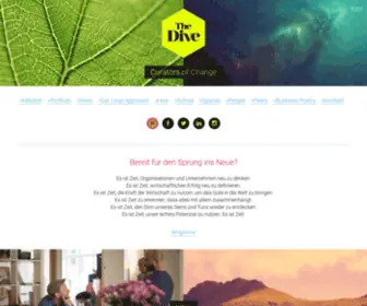 Thedive.com(Organisationsentwicklung für das 21) Screenshot