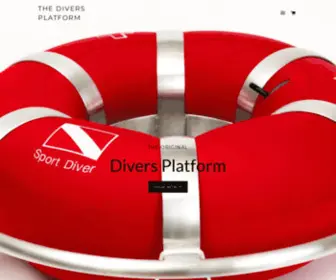 Thediversplatform.com(The Divers Platform) Screenshot