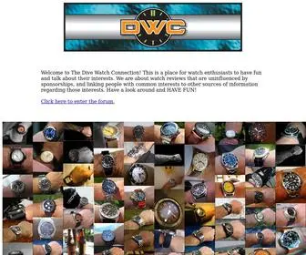 Thedivewatchconnection.com(Thedivewatchconnection) Screenshot