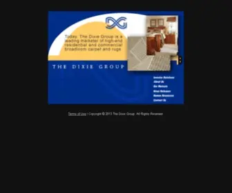 Thedixiegroup.com(The Dixie Group) Screenshot