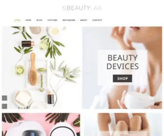 Thediybeautylab.com(The DIY Beauty Lab) Screenshot