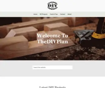 Thediyplan.com(Collection of Free DIY Furniture Plans and Other Projects) Screenshot
