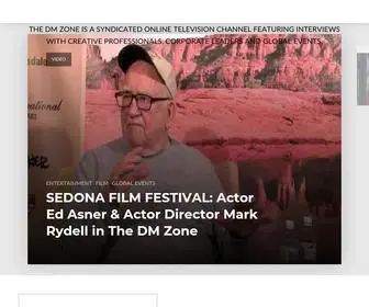 ThedmZone.com(The DM Zone is a Syndicated Online Television Channel featuring interviews with creative professionals) Screenshot