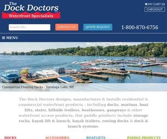Thedockdoctors.com(The Dock Doctors) Screenshot