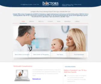 Thedoctors.net.au(The Doctors) Screenshot