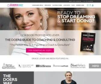 Thedoersway.net(The Doers Way) Screenshot