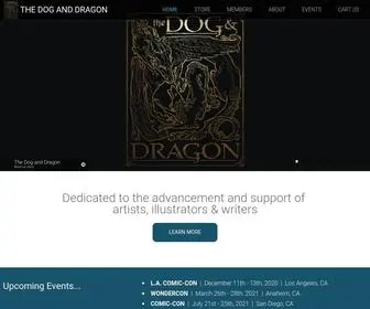 Thedoganddragon.com(The Dog and Dragon) Screenshot