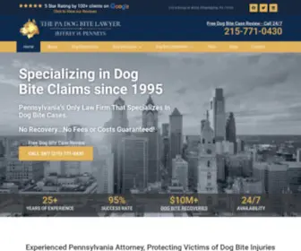 Thedogbitelawfirm.com(Dog Bite Attorney) Screenshot