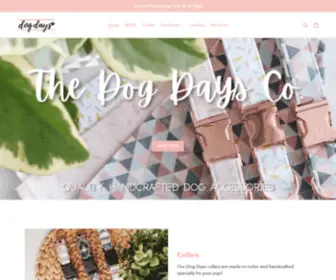 Thedogdaysco.com(The Dog Days Co) Screenshot