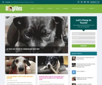 Thedogfiles.com(Dog Files) Screenshot