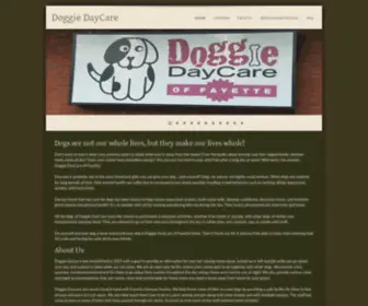 Thedoggiedaycare.com(Doggie Day Care of Fayette) Screenshot