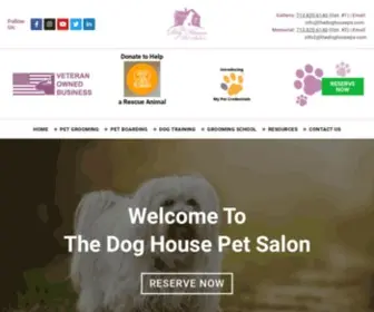 Thedoghouseps.com(Dog Grooming) Screenshot