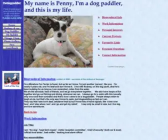 Thedogpaddler.com(Thedogpaddler) Screenshot