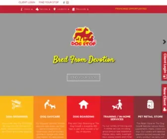 Thedogstop.net(The Dog Stop) Screenshot