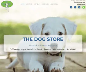Thedogstorepetsupply.com(The Dog Store) Screenshot