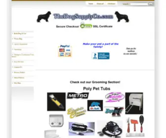 Thedogsupplyco.com(For All Your Dogs Needs) Screenshot