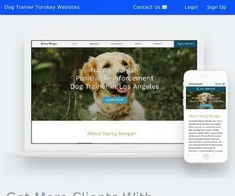 Thedogtrainer.org(Dogtrainer Turnkey Websites) Screenshot