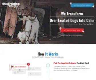 Thedogtrainingsecret.com(The Dog Training Secret) Screenshot