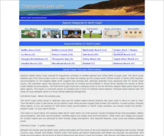Thedolphincoast.com(North Coast Accommodation) Screenshot