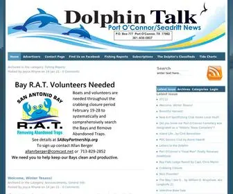 Thedolphintalk.com(Dolphin Talk) Screenshot