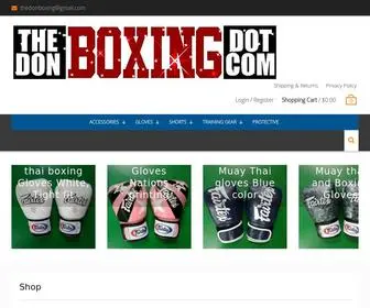 Thedonboxing.com(Parked Domain name on Hostinger DNS system) Screenshot