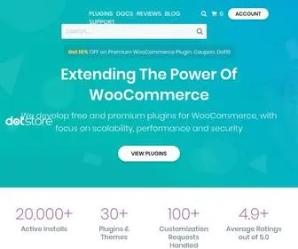 Thedotstore.com(Free and Premium Plugins for WordPress and WooCommerce) Screenshot