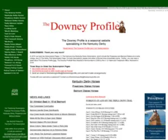 Thedowneyprofile.com(TDP Home) Screenshot