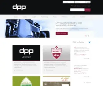 Thedpp.com(The media industry's business network) Screenshot