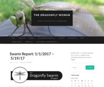 Thedragonflywoman.com(The Dragonfly Woman) Screenshot