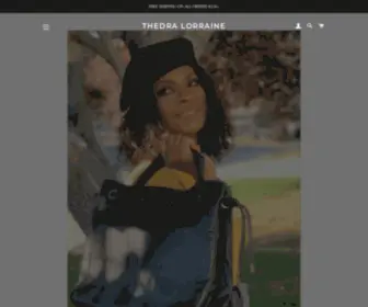 Thedralorraine.com(Thedra Lorraine Handbags & Accessories) Screenshot