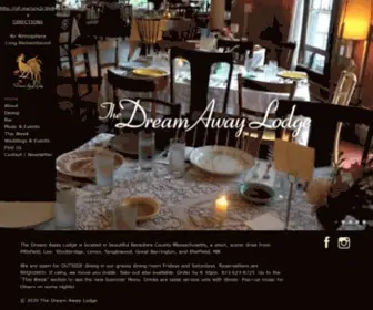 Thedreamawaylodge.com(The Dream Away Lodge) Screenshot