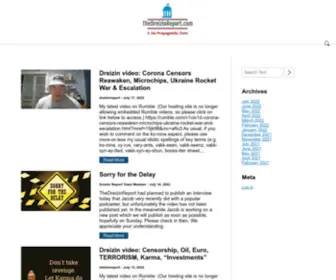 Thedreizinreport.com(Ukraine War & Aftermath) Screenshot
