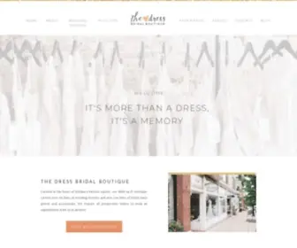 Thedressbridalboutique.com(The Dress Bridal Boutique) Screenshot