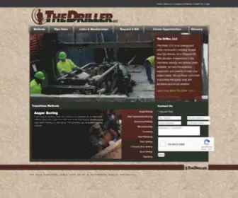 Thedrillerllc.com(The Driller) Screenshot