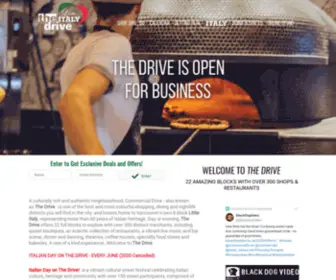 Thedrive.ca(Commercial Drive Business Society) Screenshot