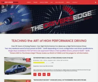 Thedriversedge.net(Get Your Life ON Track) Screenshot