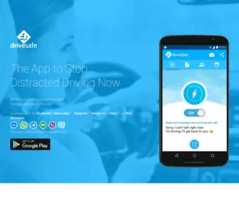 Thedrivesafeapp.com(Thedrivesafeapp) Screenshot