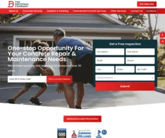 Thedrivewaycompany.com(The Driveway Company) Screenshot