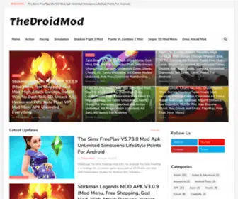 Thedroidmod.com(The Droid Mod) Screenshot