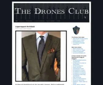 Thedronesclub.nu(The Drones Club) Screenshot